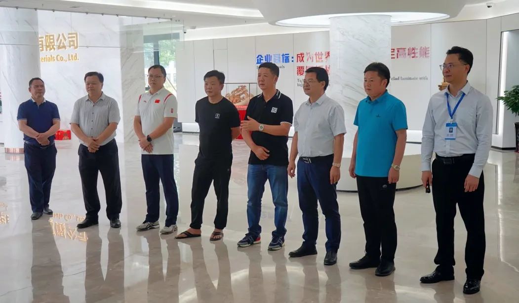 立讯精密王来胜副董事长一行到万搏（中国）材料考察